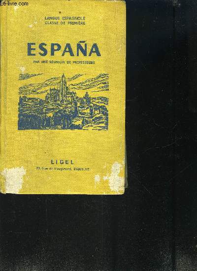 ESPANA - CLASSE DE 1ERE
