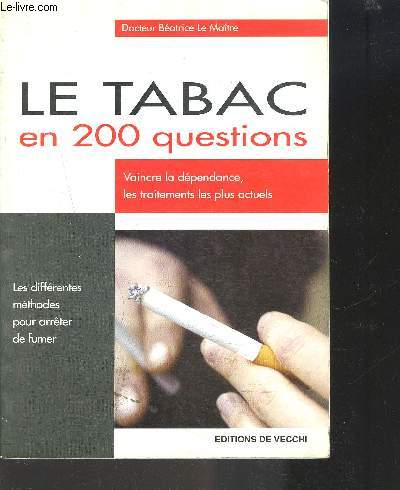 LE TABAC EN 200 QUESTIONS