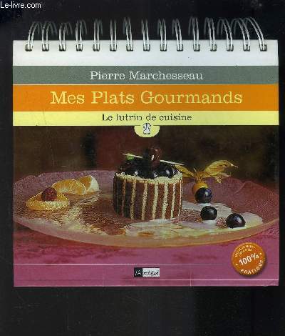MES PLATS GOURMANDS- LE LUTRIN DE CUISINE/ INCLUS 60 FICHES AMOVIBLES 100% PATRIQUE