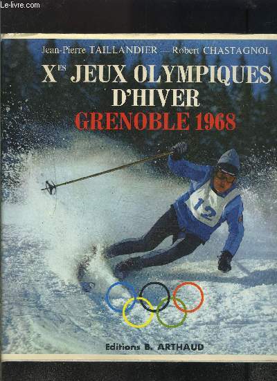 Xe JEUX OLYMPIQUES D HIVER GRENOBLE 1968