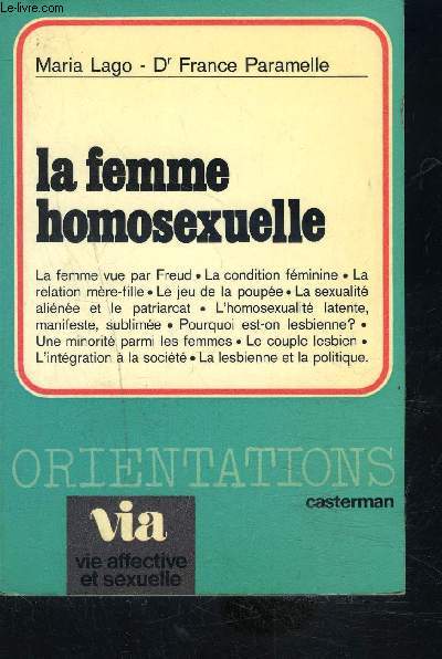 LE FEMME HOMOSEXUELLE