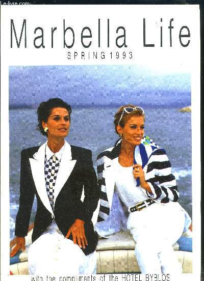 MARBELLA LIFE- SPRING 1993- Texte en anglais