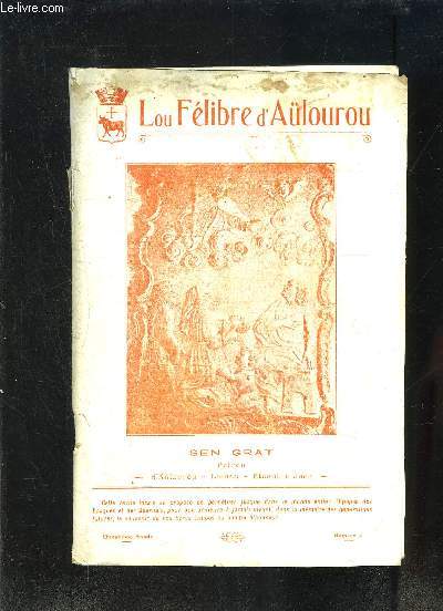 LOU FELIBRE D AULOUROU- N4- MARS 1924- Texte en Labourdin, franais, latin, basque