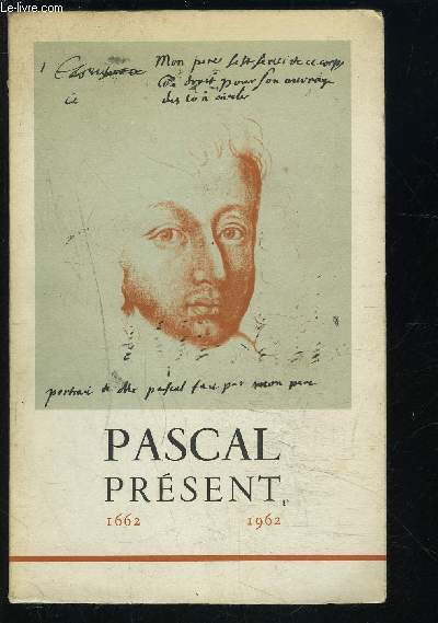 PASCAL PRESENT 1662- 1962