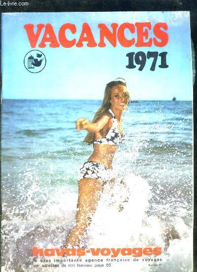 1 BROCHURE: VACANCES 1971- HAVAS VOYAGES