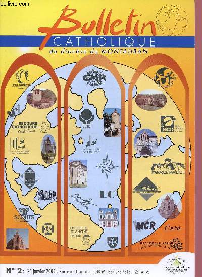 BULLETIN CATHOLIQUE DU DIOCESE DE MONTAUBAN - N 2 - 26 JAN 2005