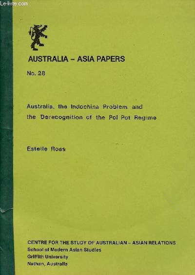 AUSTRALIA - ASIA PAPERS - N28