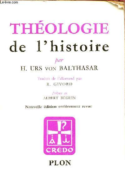 THEOLOGIE DE L'HISTOIRE