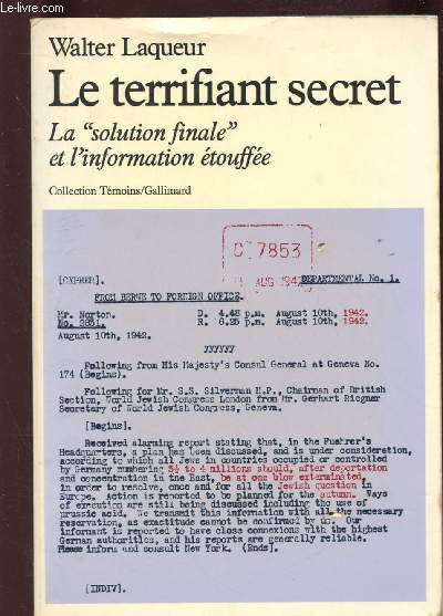 LE TERRIFIANT SECRET : LA 