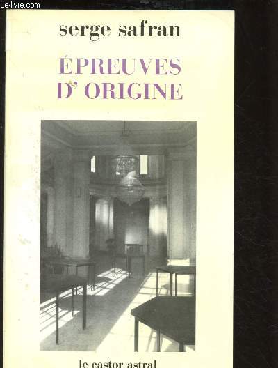 EPREUVES D'ORIGINE