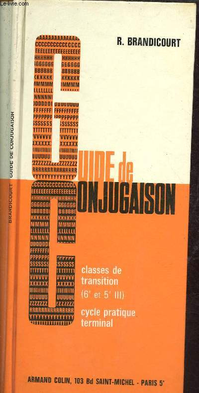 GUIDE DE CONJUGAISON - CLASSES DE TRANSITION (6E ET 5E III) - CYCLE PRATIQUE TERMINAL