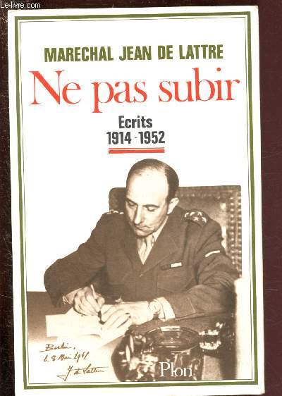NE PAS SUBIR - ECRITS 1914-1952