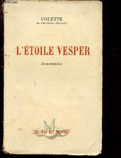 L'ETOILE VESPERS - SOUVENIRS