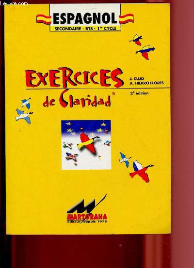 EXERCICES DE CLARIDAD - SECONDAIRE - BTS - 1ER CYCLE
