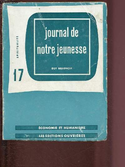JOURNAL DE NOTRE JEUNESSE / COLLECTION 