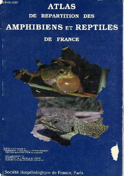 Atlas de rpartition des amphibiens et reptiles de France