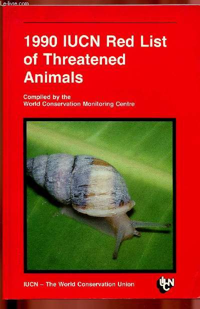 1990 IUCN Red List of Threatened Animals