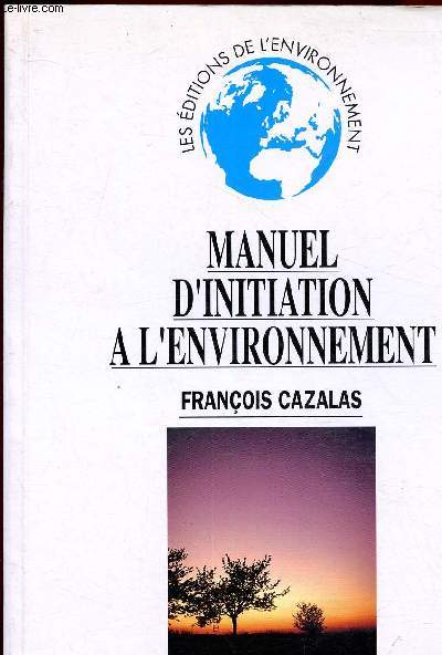 Manuel d'initiation  l'environnement