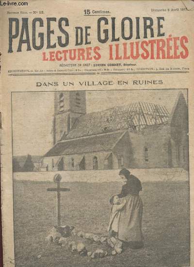 Pages de gloire - Lectures illustres n12 - Dimanche 8 avril 1917