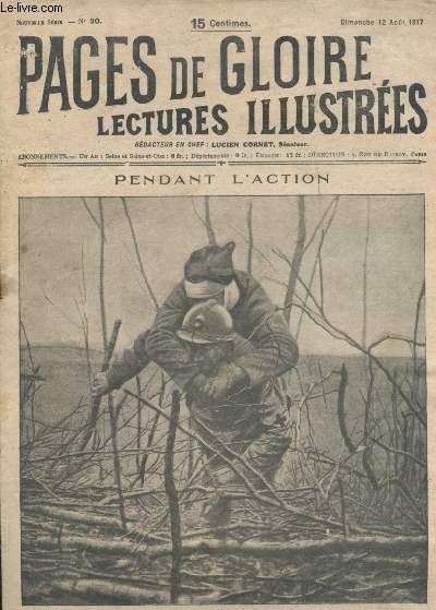 Pages de gloire - Lectures illustres n30 - Dimanche 12 Aot 1917