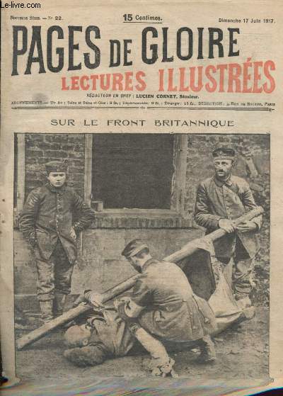 Pages de gloire - Lectures illustres n22 - Dimanche 17 Juin 1917