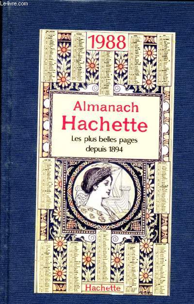 Almanach Hachette 1988