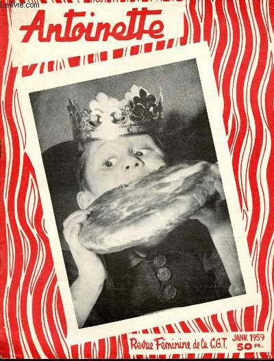 Antoinette - revue fminine de la C.G.T. - Janvier 1959