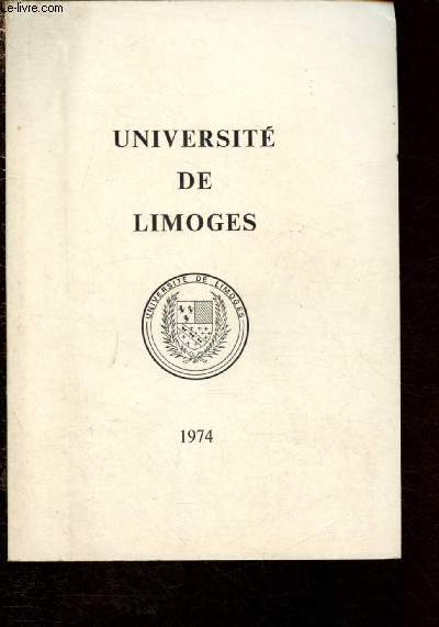 Universit de Limoges : prsentation ...