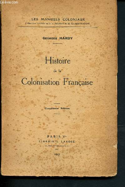 Histoire de la colonisation franaise