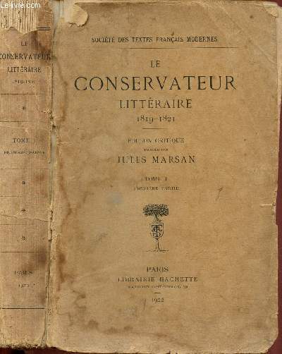 Le conservateur littraire 1819-1821