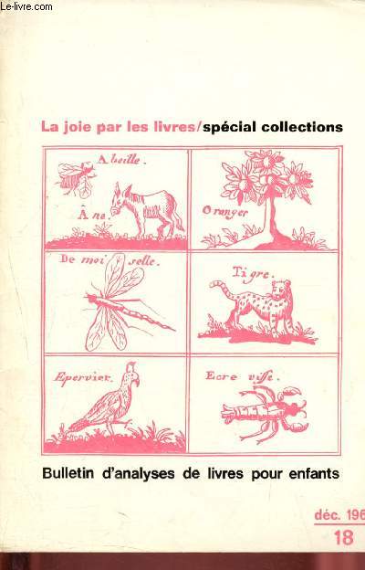 Bulletin d'analyses de livres pour enfants n 18 - dcembre 1969 - Numro de Nol - Spcial collections :