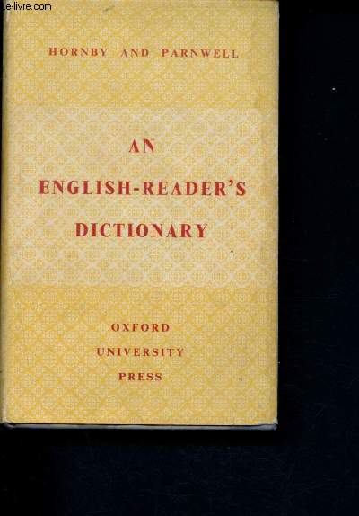 An english-reader's dictionary