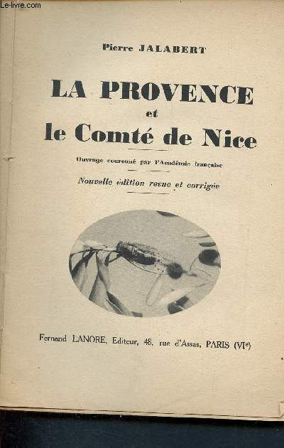 La provence et le comt de Nice