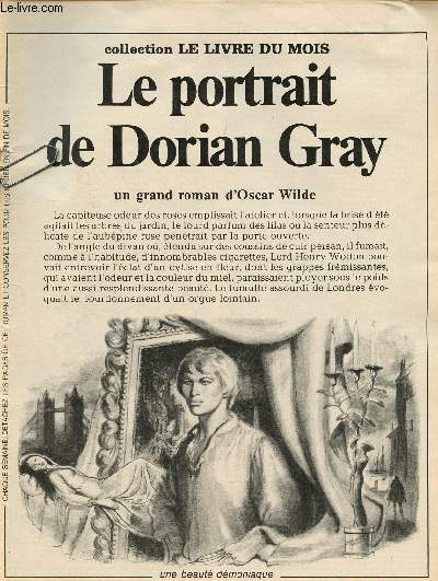 Le portrait de Dorian Gray - Collection Le livre du mois - roman  dtacher