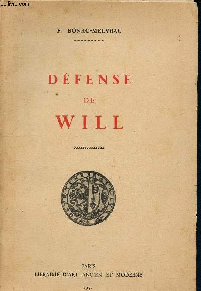 Dfense de Will - la vritable identit de William Shakespeare