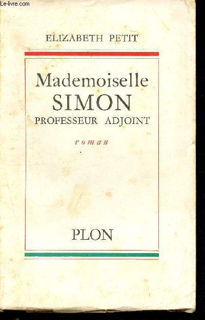 Mademoiselle Simon professeur adjoint