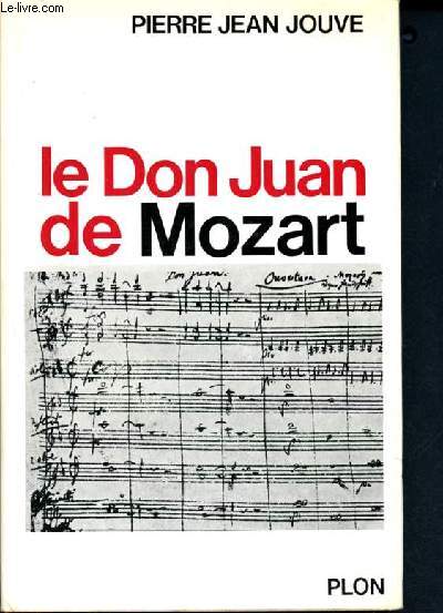 Le don juan de mozart - nouvelle edition