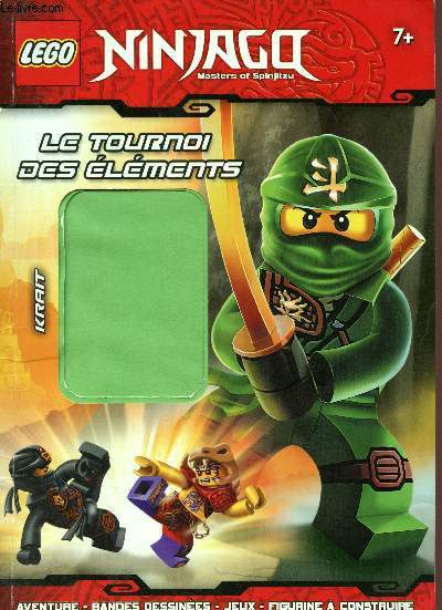 Le tournoi des elements - Ninjago -lego- masters of spinjitzu- BD et jeux