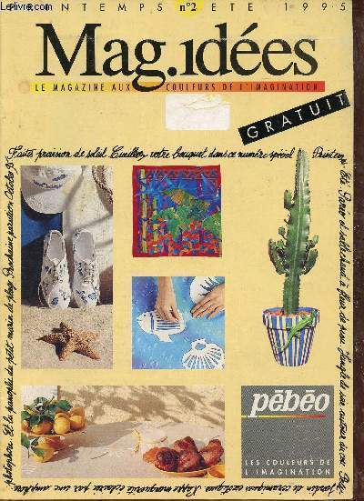 Mag.ides, le magazine aux couleurs de l'imagination. N2 printemps t 1995.