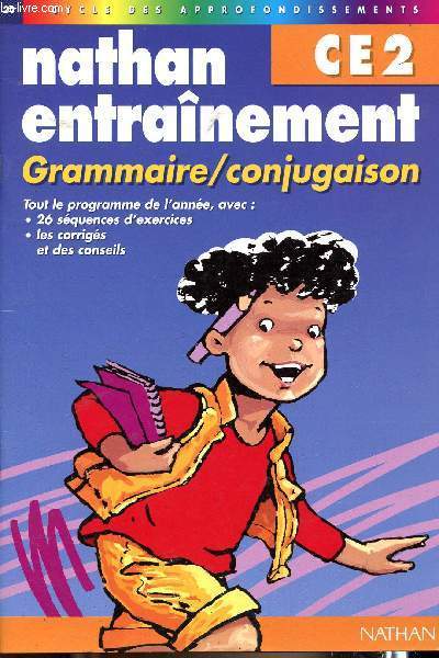 Grammaire/conjugaison CE2 - Nathan entranement, numro 20