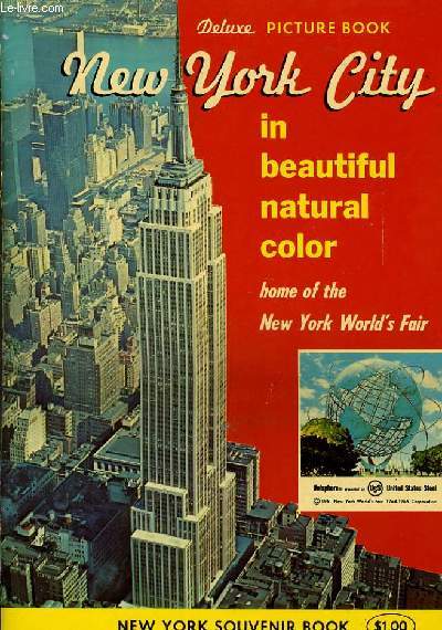 NEW YORK CITY in beautiful natural color home of the New York World's Fair