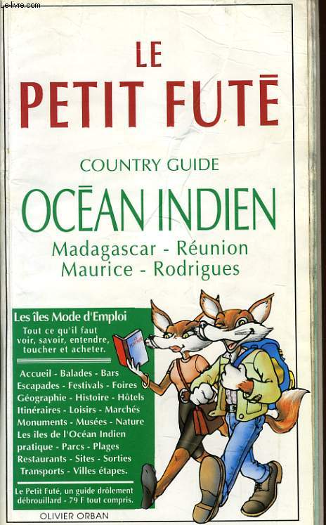 CONTRY GUIDE OCEAN INDIEN madagascar, Runion, Maurice, Rodrigues