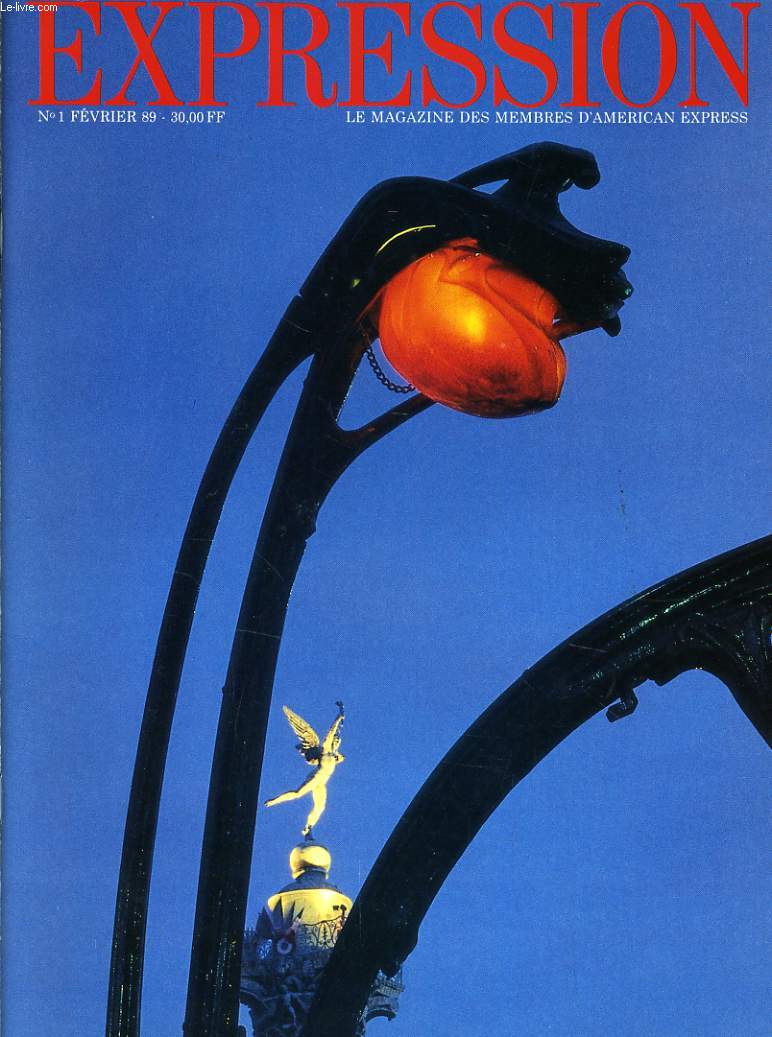 EXPRESSION le magazine des membres d'amrican express n1 de Fvrier : Andy Warhol au muse d'art moderne de New York, Lyon dchire ses voiles et nous fait dcouvrir les toiles de sa gastronomie, le parachutisme une belle aventure et une cole,