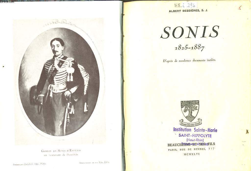 SONIS 1825-1887