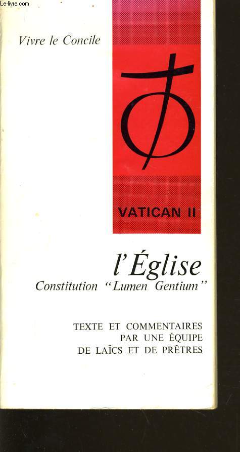 VATICAN II L'glise constitution 