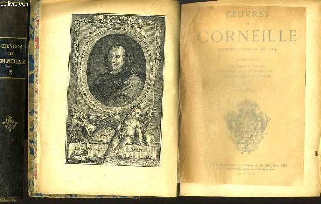 OEUVRES DE CORNEILLE en 2 tomes (d'aprs l'dition de 1764)