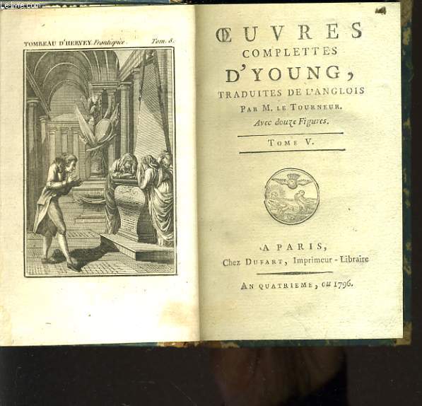 OEUVRES COMPLETES D'YOUNG tome V