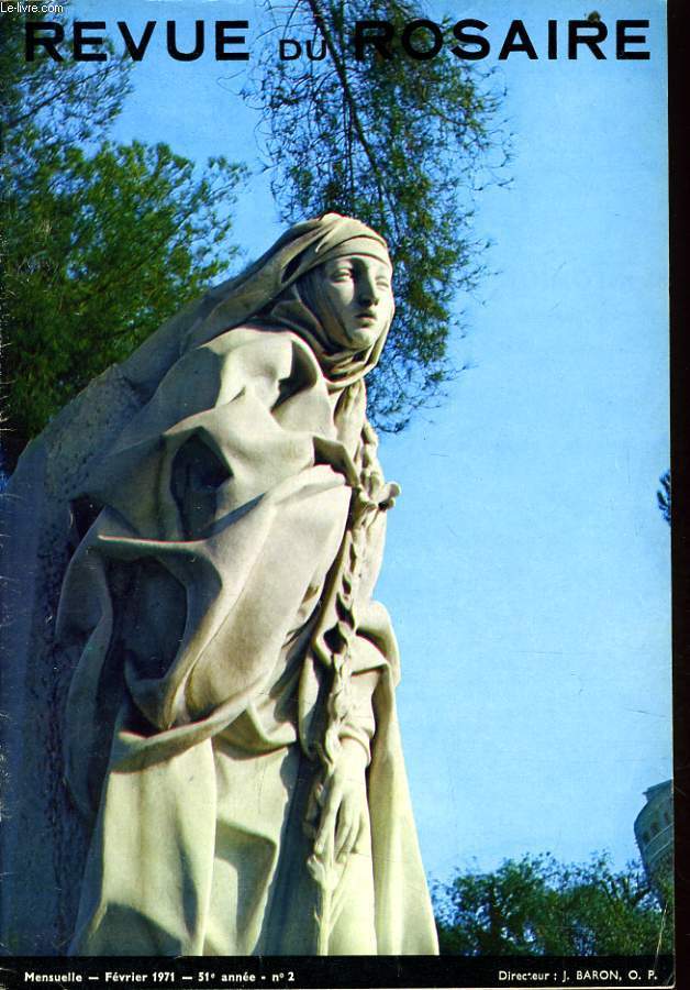 REVUE DU ROSAIRE du n2 : Sainte Catherine de Sienne docteur de l'glise