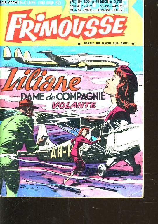 FRIMOUSSE n205 : Liliane dame de compagnie volante