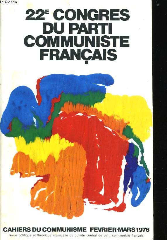 22e CONGRES DU PARTI COMMUNISTE FRANCAIS